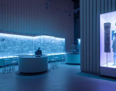 Subzero retail experience in a climate controlled store