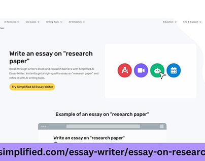 Research Paper Essay Writer