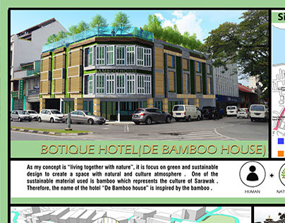 Boutique hotel ( bamboo hotel)