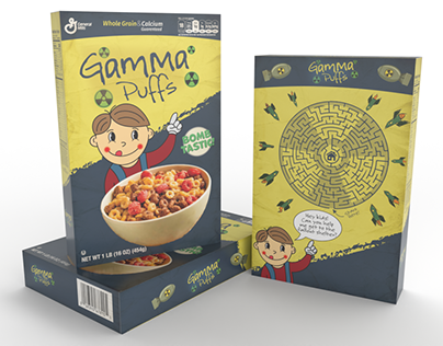 Cereal Box Packaging Design