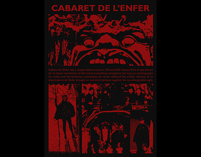 Cabaret De l'Enfer Poster