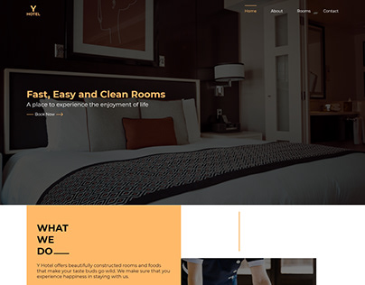 Y Hotel Web Design