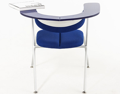 ARM lean chair for library
