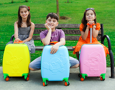 Child Suitcase Outdoor and Studio Photoshoots