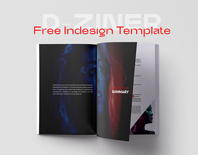 D-Ziner Free InDesign Template