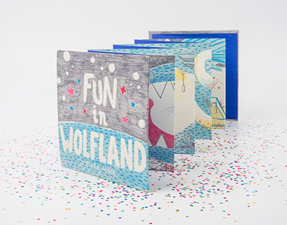 Fun in Wolfland | leporello book