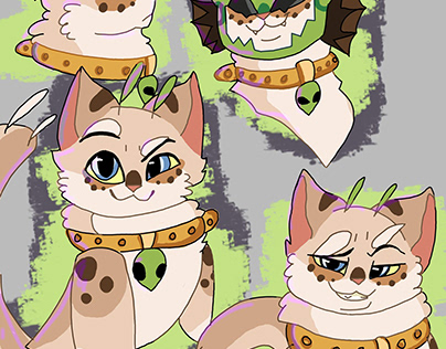 Captain Pickles Expression Sheet