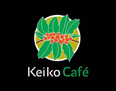 Keiko Café Logo & Brand identity