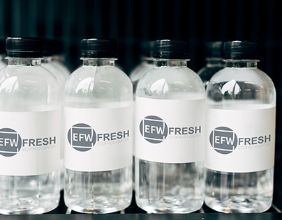 Logo design for mineral water brand