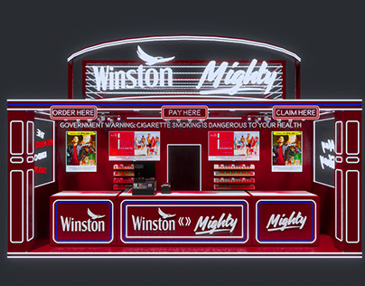 JTI - Winston + Mighty | TNAP Booth Design