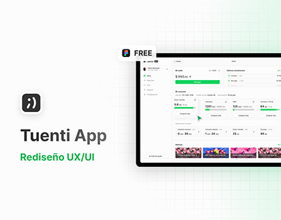 Tuenti App Desktop | Rediseño UX/UI
