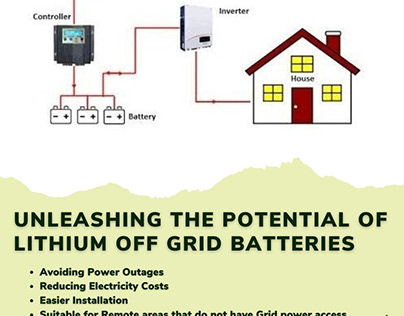 Unleashing the Potential of Lithium Off Grid Batteries