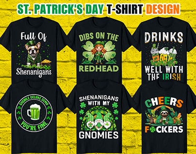 St. Patrick's Day T-Shirt Design.
