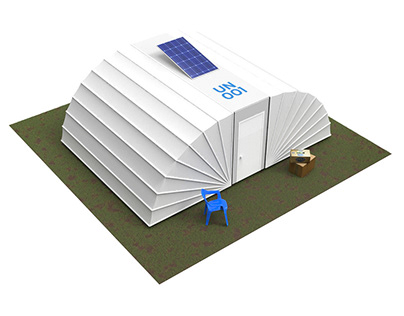 All-in-one Refugee emergency shelters
