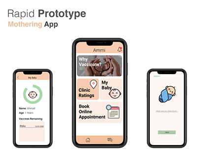 Rapid Prototype: Ammi App