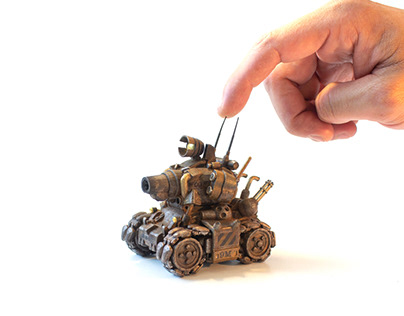 Metal slug tank model scale