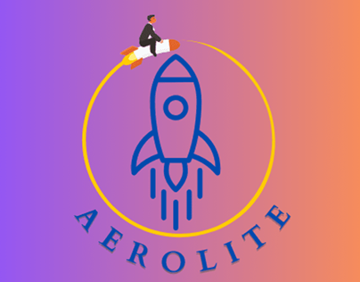 Aerolite Rocketship Logo