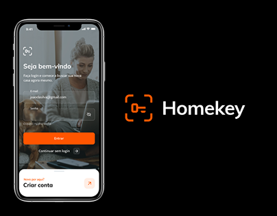 UI Design: App Homekey