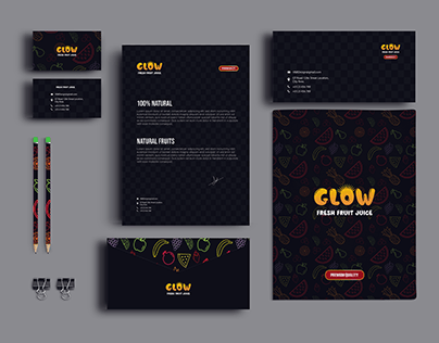 Brand Design For Glow,