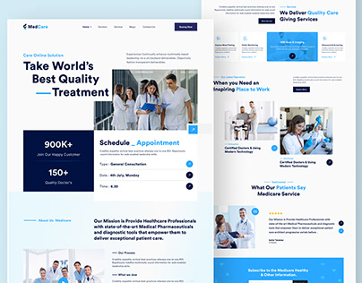 Doctor services website, Healthcare, Medicine website