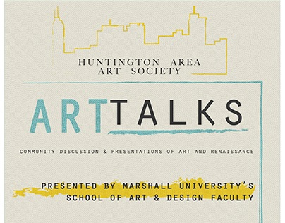 Huntington Art Society Poster