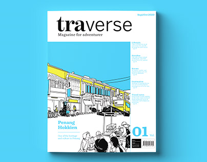 traverse | magazine design