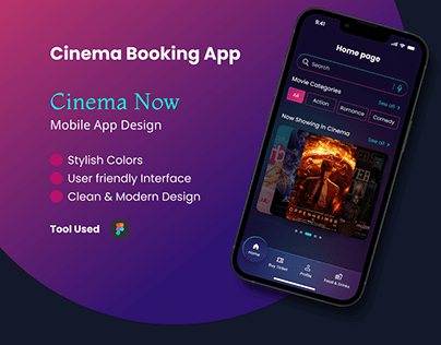 Cinema Booking App Ui Design