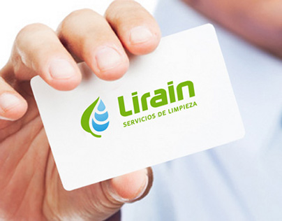 Diseño logotipo Lirain Servicios de Limpieza