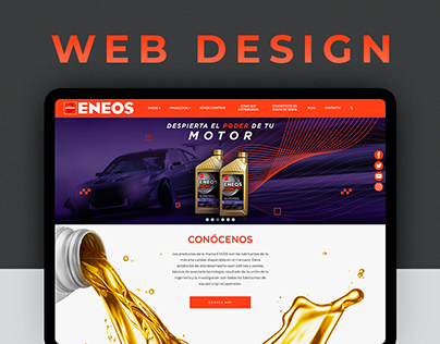 Web Design ENEOS