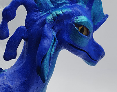 Blue Sea Dragon Model