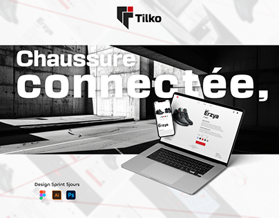 Tilko Project - Chaussure connectée UI/UX - HTML/CSS