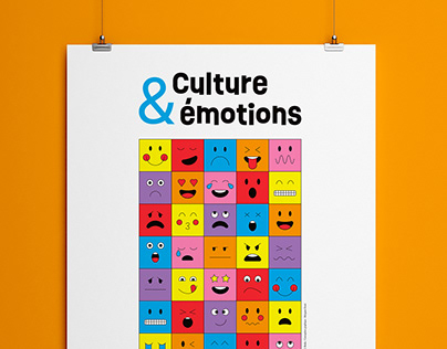 Affiche pour le colloque « Culture & Emotions »