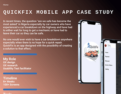 QuickFix Case Study