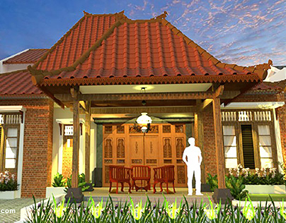 Desain Arsitektur Rumah Etnik Jawa