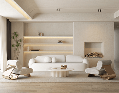 Living Room Interior Visualization