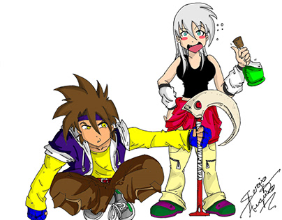 Taru e Hime (personagens autorais)