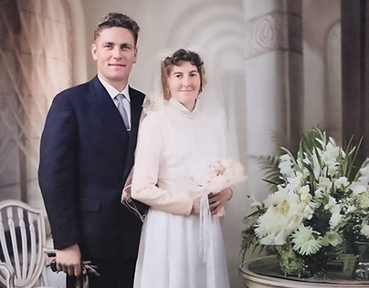 Portrait mariage - 1960