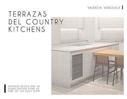 Terrazas Del Country Kitchens. Work as part of DGLA