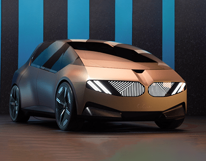 Teaser BMWi Vision Circular Show Car Gauzy