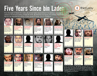 Five Years Since bin Laden infographic