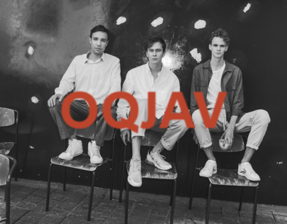 Design Concept Website for Music Band OQJAV