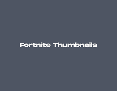 Fortnite Thumbnails