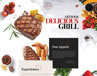 Deliciousa | Unlimited Foods & Restaurants PSD Template