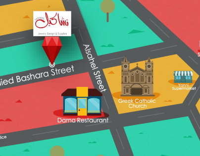 Jewelry Shop Map