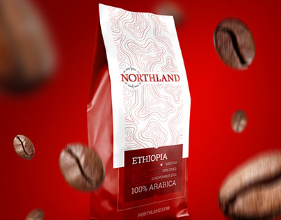 NORTHLAND Coffee Packaging Design