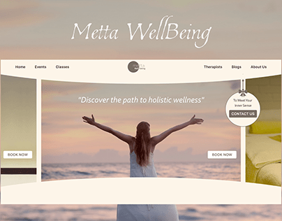 Metta Wellbeing Website Design