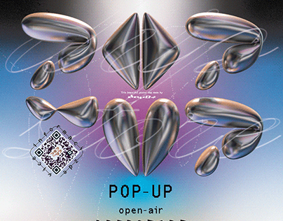 Pop-up Event Poster Design