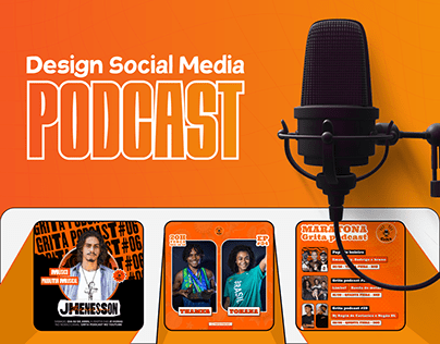Grita Podcast - Design Social Media