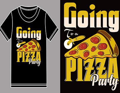 Pizza t-shirt design