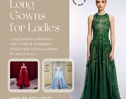 Long Gowns for Ladies - Honayda